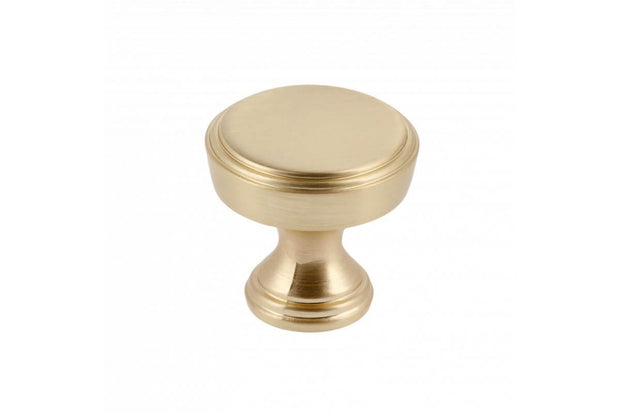 Buton mobilă SONET 25x24 mm, brushed gold