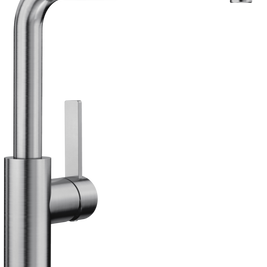 Baterie bucătărie Blanco LANORA-S-F – inox masiv perlat HD