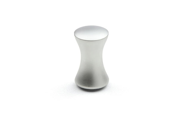 Buton pentru mobilă Tulip Ruza – crom mat (satin), zinc (rotund)
