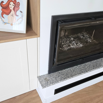 Mobilier pentru living din MDF termoformat realizat la comandă de NORVINIA