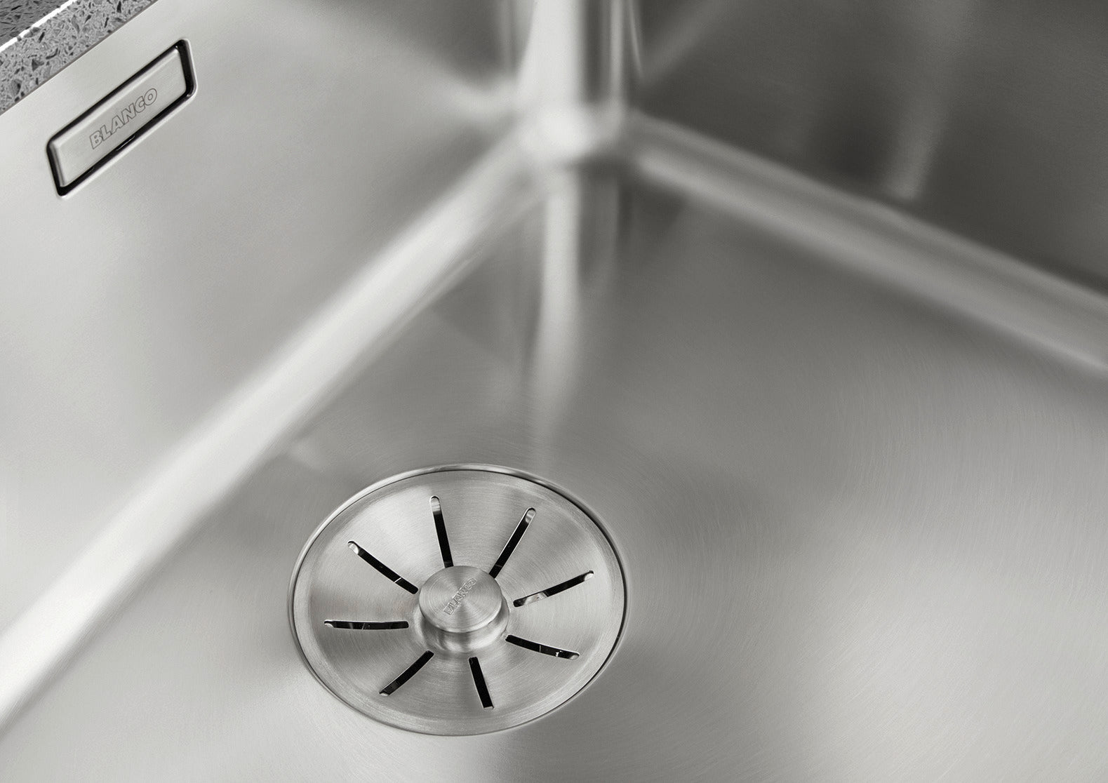 Chiuvetă bucătărie inox Blanco SOLIS 400-U 440 × 440 mm