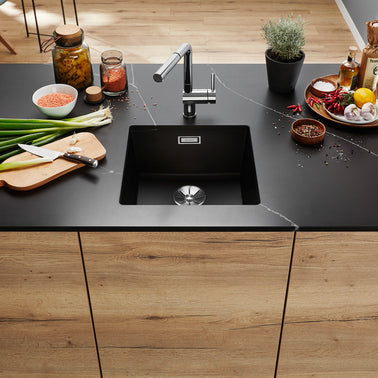 Chiuvetă bucătărie Silgranit Blanco SUBLINE 400-U gri vulcan 430×460 mm