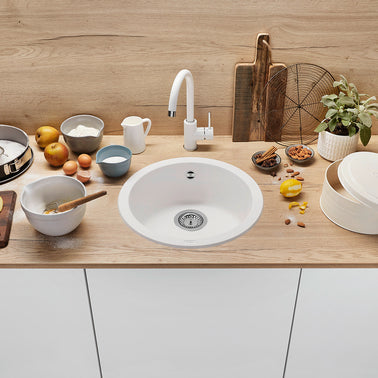 Baterie bucătărie Blanco MIDA Silgranit-Look – gri vulcan HD