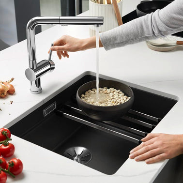 Chiuvetă bucătărie Silgranit Blanco ETAGON 500-U gri vulcan 530×460 mm