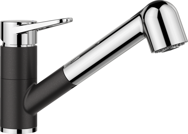 Baterie bucătărie Blanco WEGA-S II Silgranit-Look – antracit/crom HD