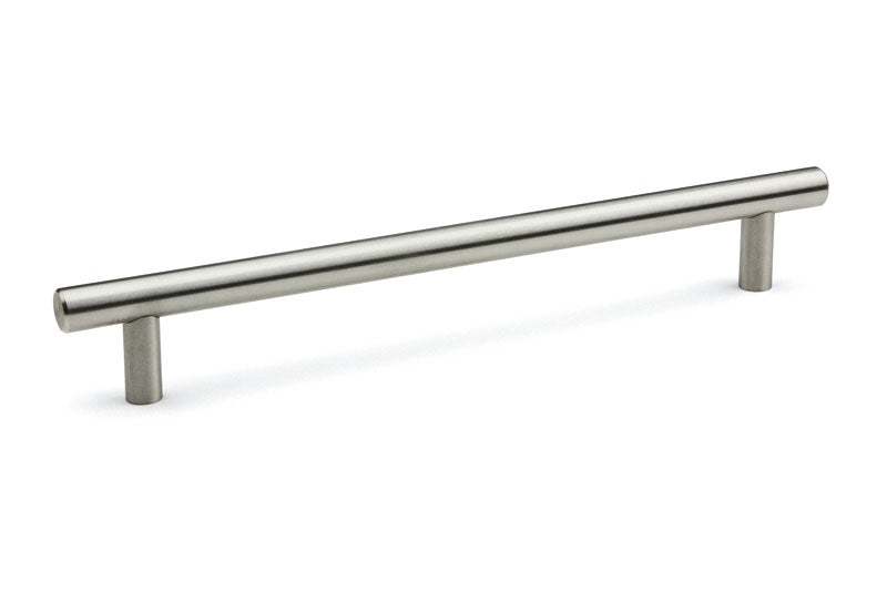 Mâner pentru mobilier Tulip Hrazda – imitație inox, oțel, interax 128 mm