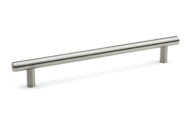 Mâner pentru mobilier Tulip Hrazda – imitație inox, oțel, interax 128 mm