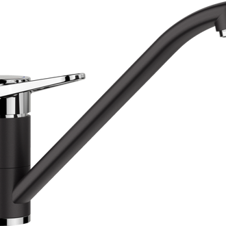 Baterie bucătărie Blanco WEGA II Silgranit-Look – negru/crom HD