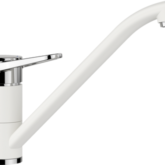 Baterie bucătărie Blanco WEGA II Silgranit-Look – alb/crom HD