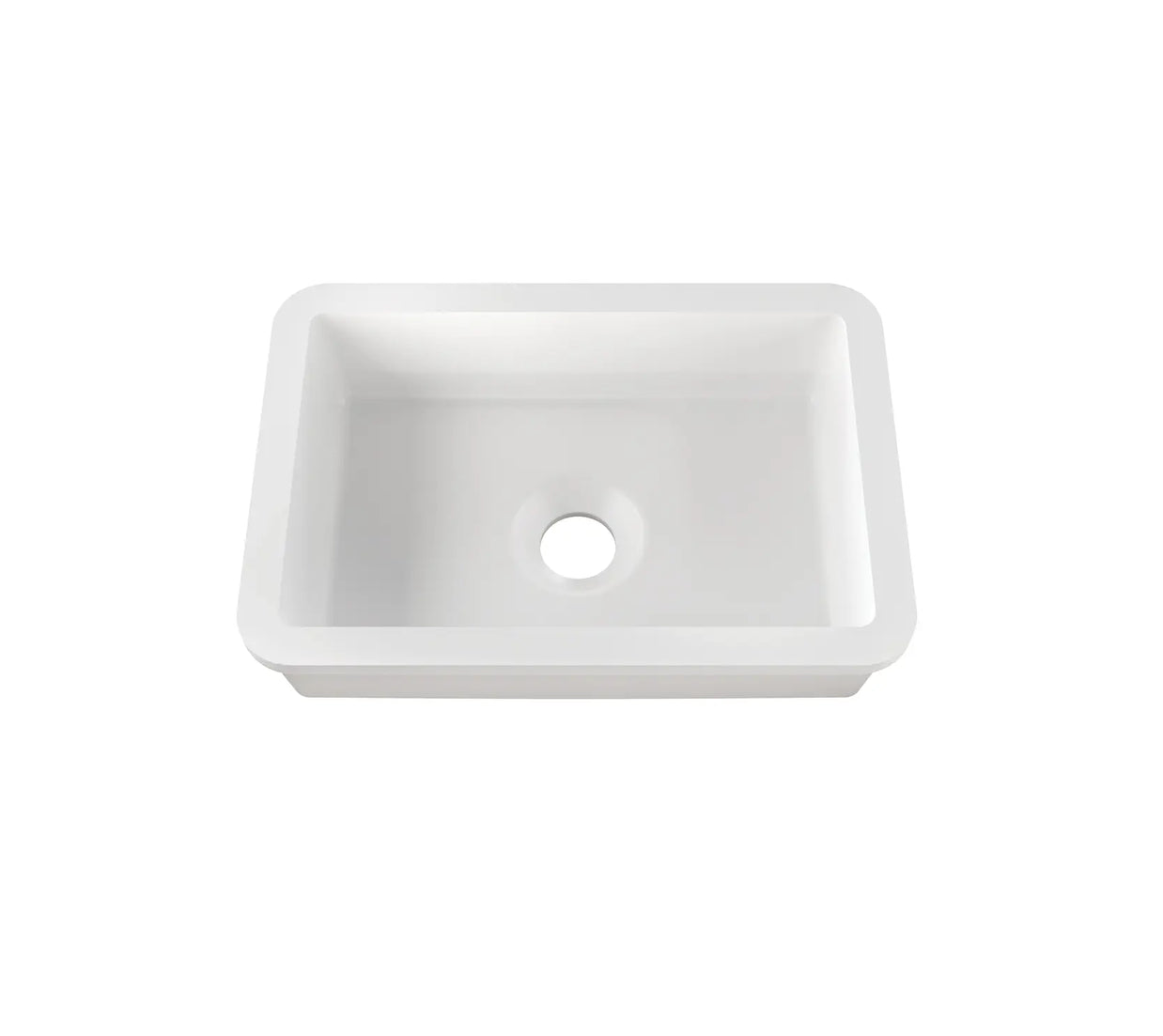 AMY-UN – lavoar încastrabil în blat din compozit acrilic