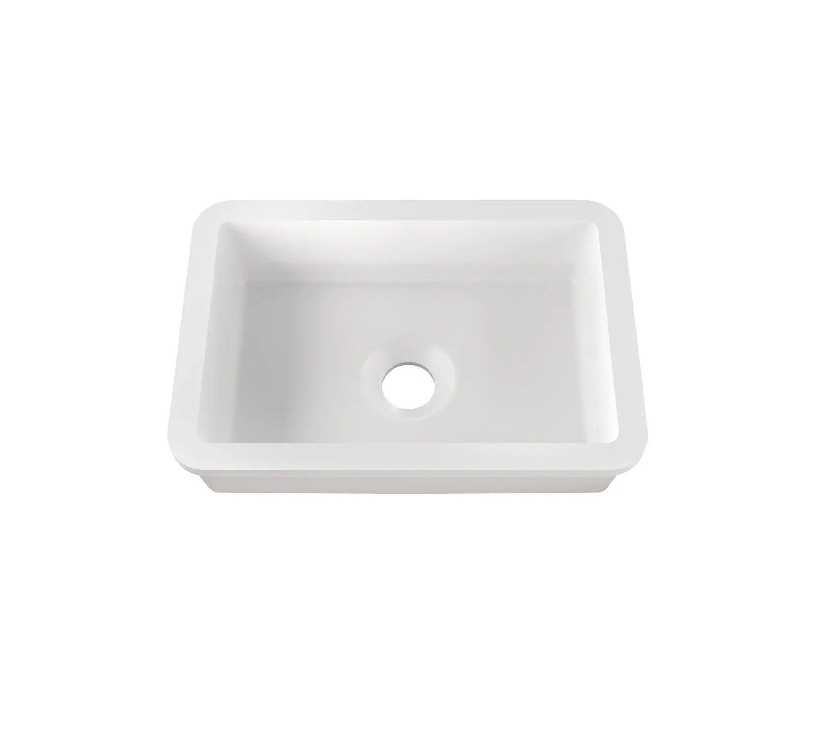 AMY-UN – lavoar încastrabil în blat din compozit acrilic