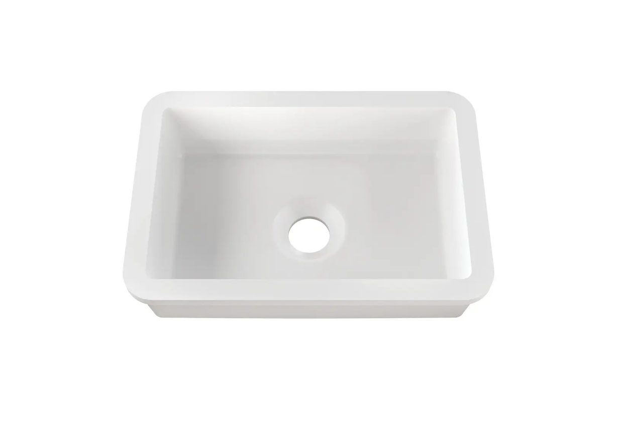 AMY-UN – lavoar încastrabil în blat din compozit acrilic