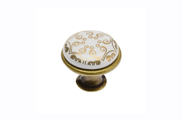 Buton mobilă ORIENT GOLD D26,5 mm, auriu