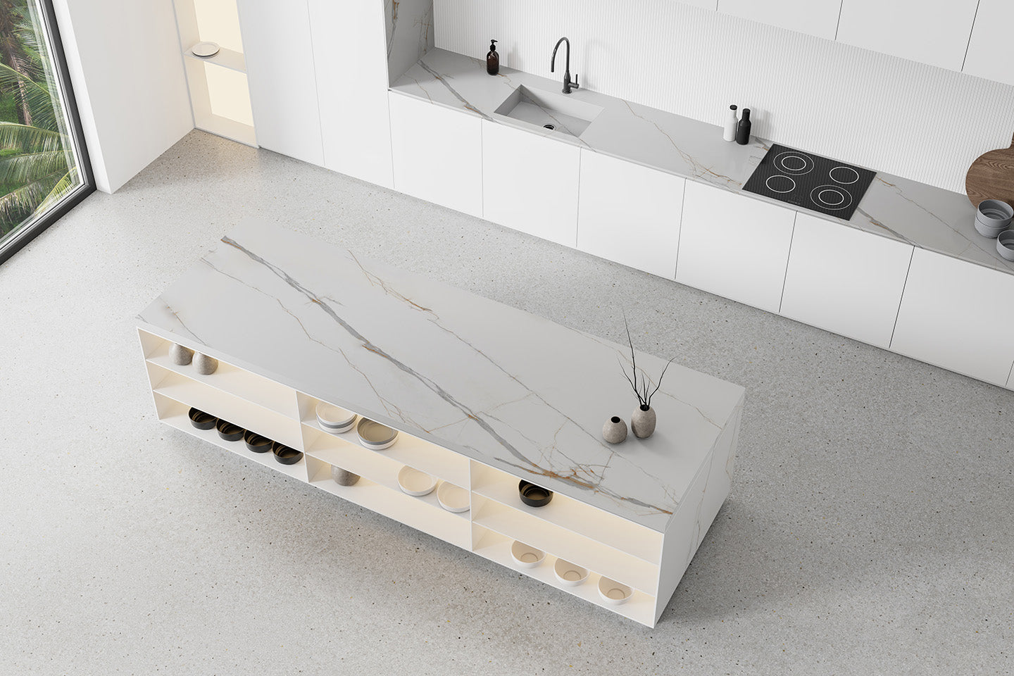 Cracked Calacatta 10128