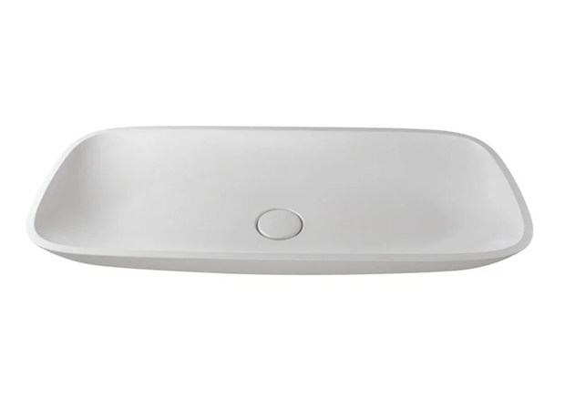 GLORIA 880 V-UN – lavoar semi-încastrabil în blat din compozit acrilic