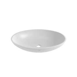 IVA-UN – lavoar oval încastrabil în blat din compozit acrilic