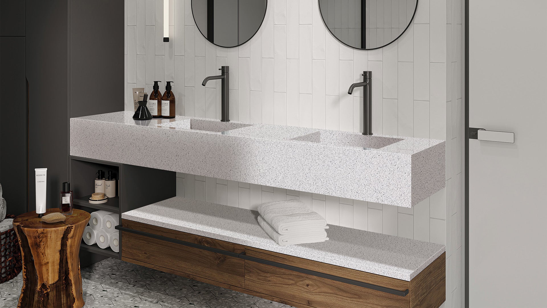 GRANDEX J-510 Terrazzo Bianco