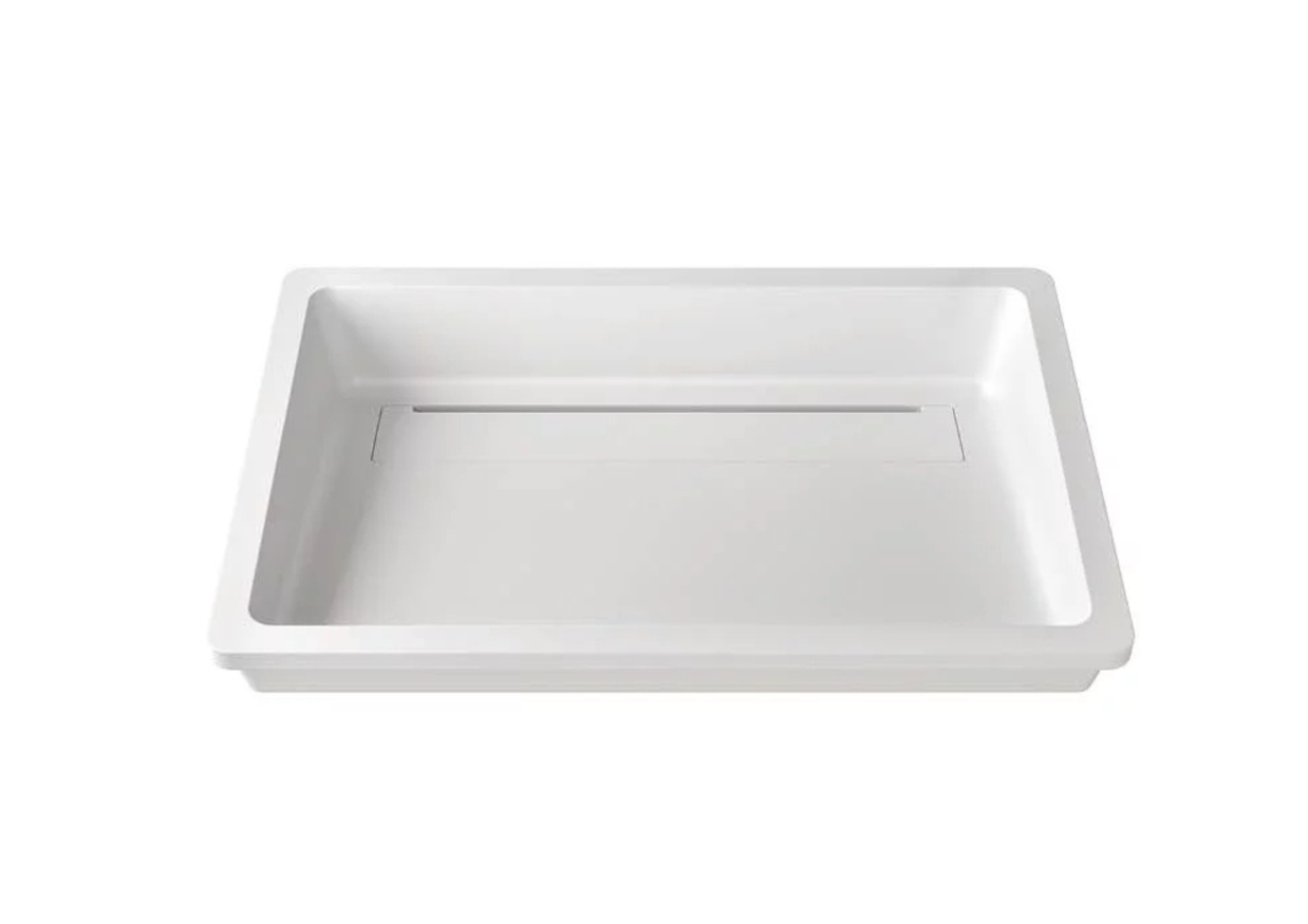 KIARA 450 V-UN – lavoar încastrabil în blat din compozit acrilic