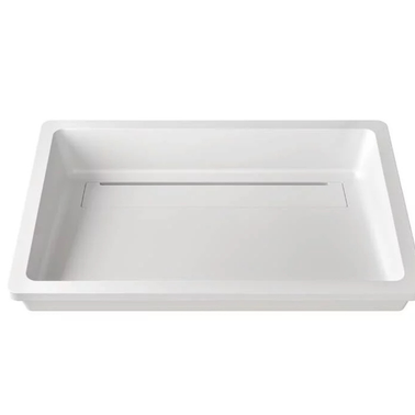 KIARA 450 V-UN – lavoar încastrabil în blat din compozit acrilic