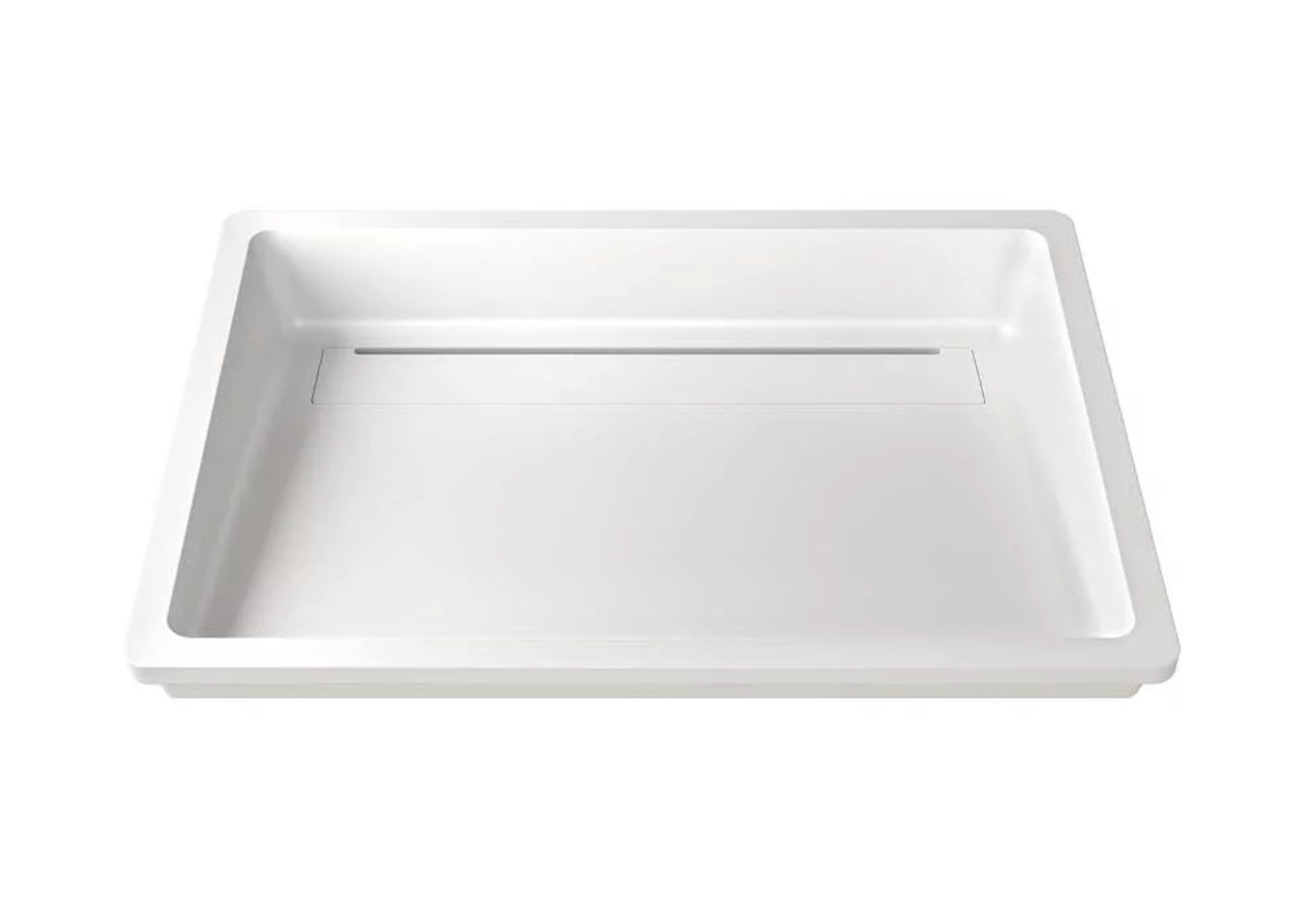 KIARA 500 V-UN – lavoar încastrabil în blat din compozit acrilic