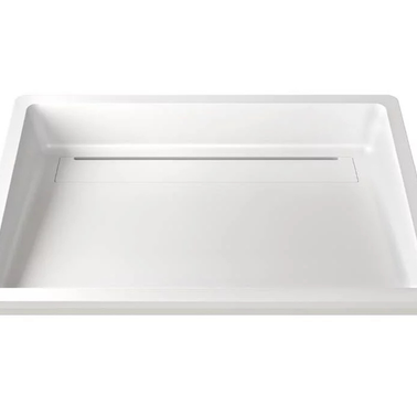 KIARA 500 V-UN – lavoar încastrabil în blat din compozit acrilic