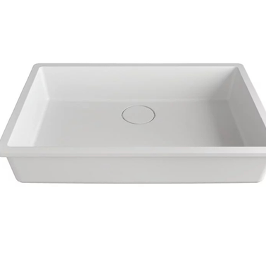 LORA V-UN – lavoar încastrabil în blat din compozit acrilic