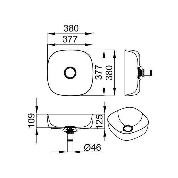LUX 380 V-ON – lavoar de blat din compozit acrilic