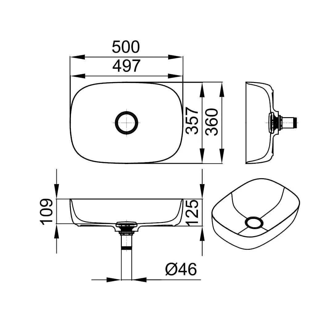 LUX 500 V-ON – lavoar de blat din compozit acrilic