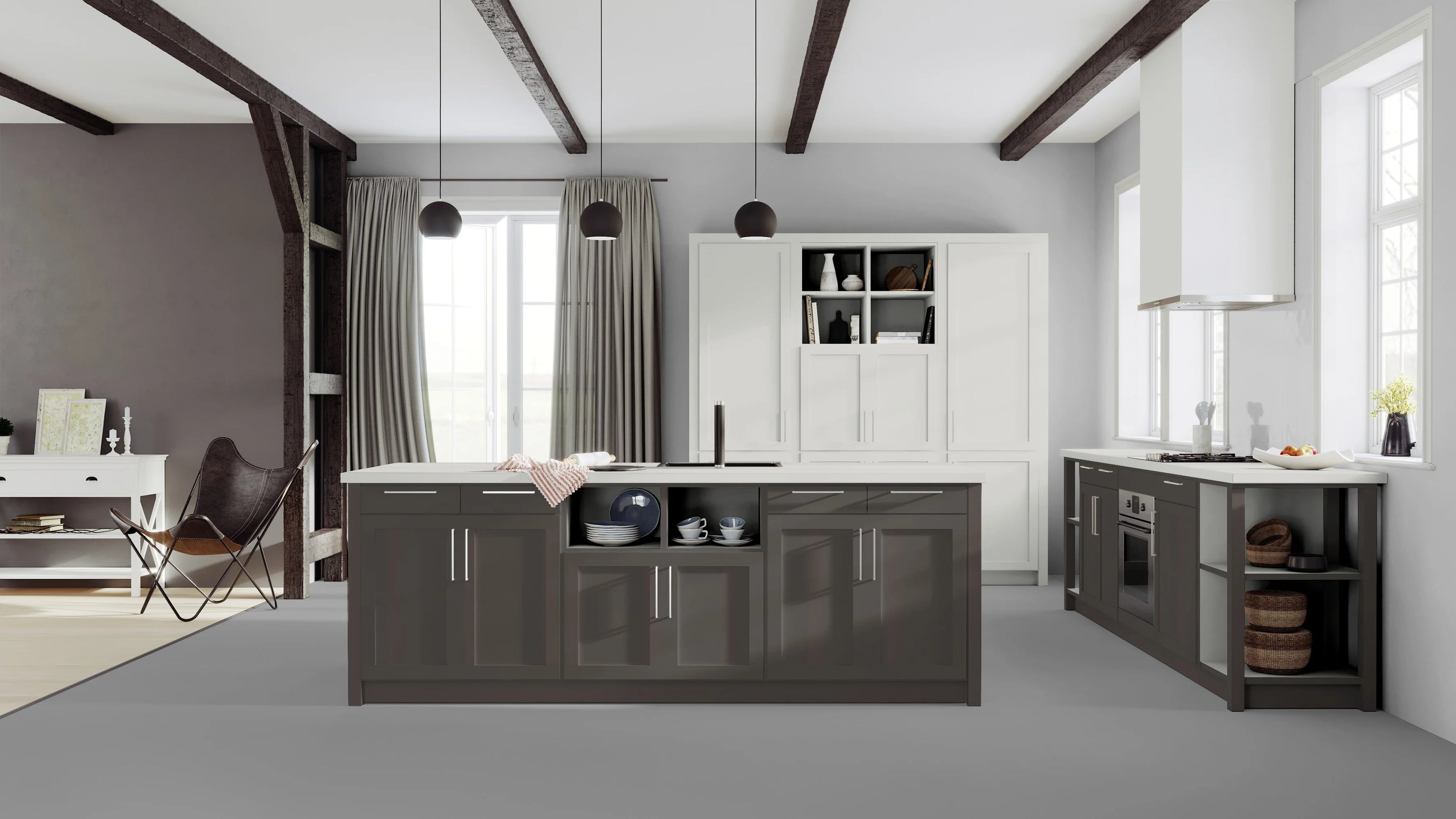 RENOLIT 3D Thermolaminate - Light Grey Supermatt
