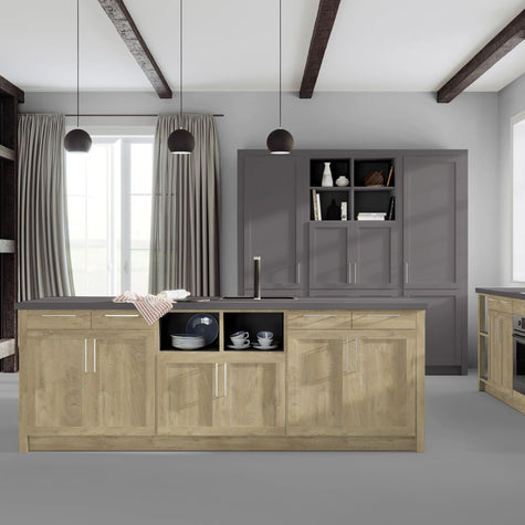 RENOLIT 3D Thermolaminate – Oak ENDgrain Cognac Synchro Premier