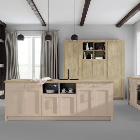 RENOLIT 3D Thermolaminate – Oak ENDgrain Cognac Synchro Premier