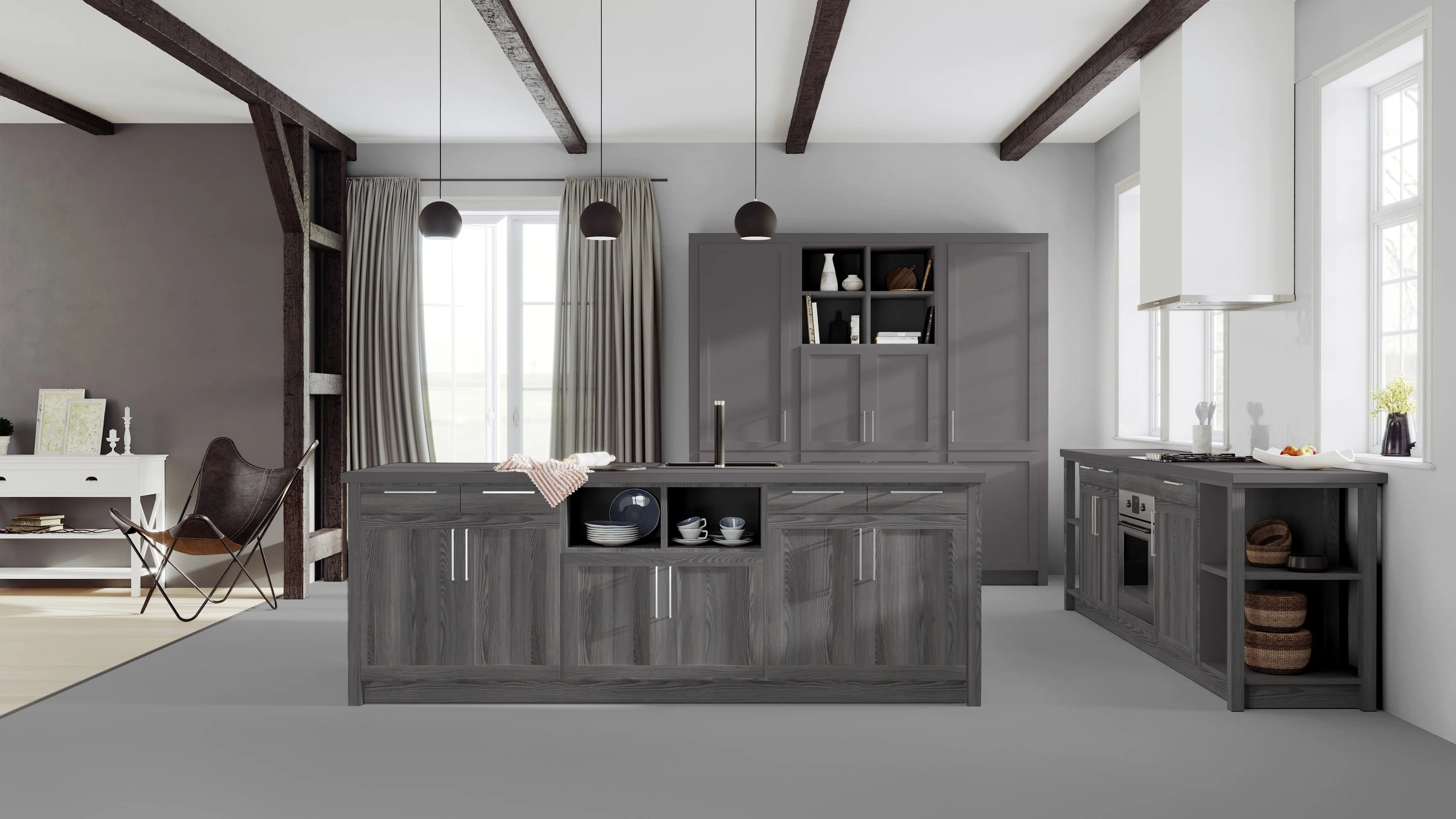 RENOLIT 3D Thermolaminate - Cement Supermatt Classic