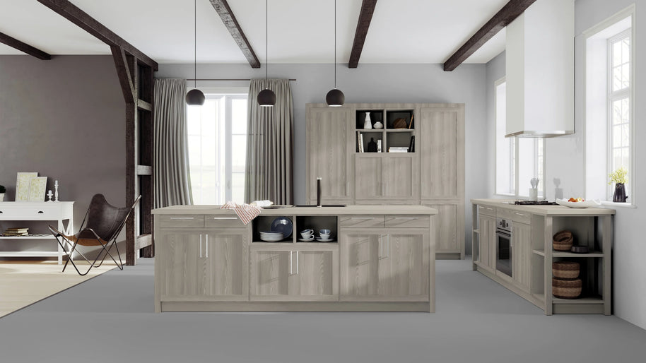 RENOLIT 3D Thermolaminate – Clay Grey Suedette Matt Classic
