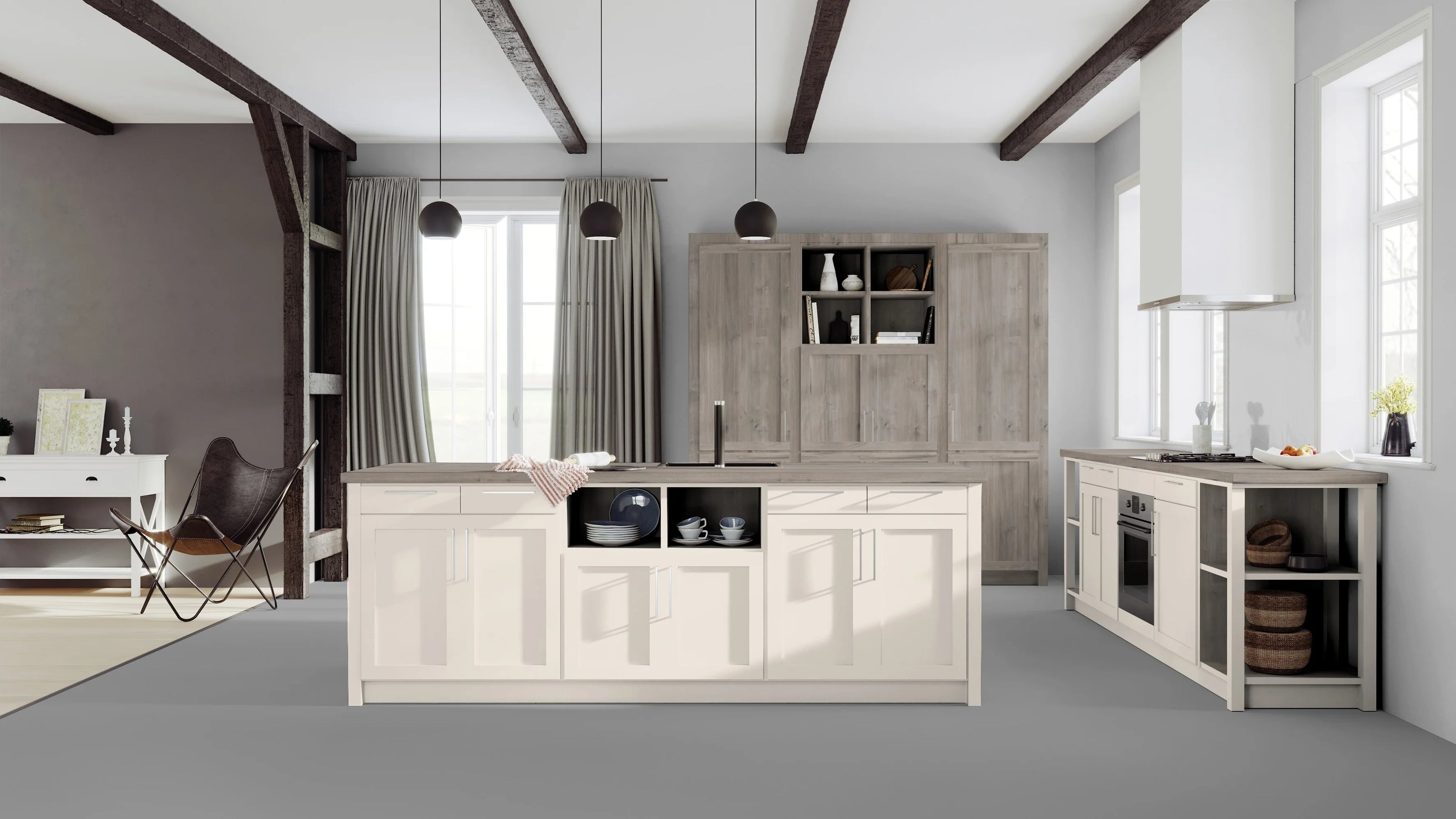 RENOLIT 3D Thermolaminate – White Washed Oak 2 SC Premier