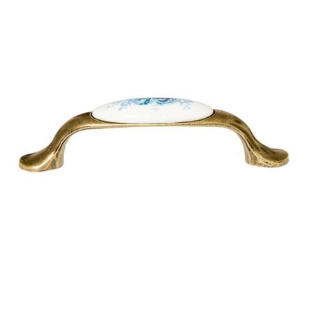 Mâner mobilă Blue Rose – alamă antichizată