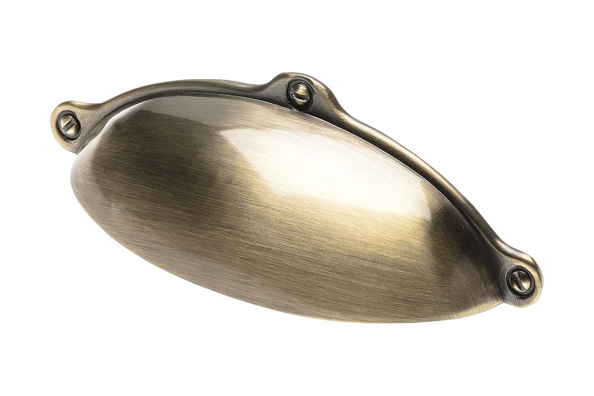 Mâner mobilă Marsala – 64 mm, alamă antichizată