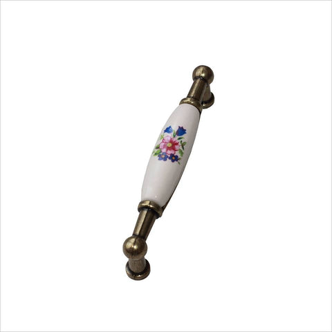Mâner mobilă bucătărie SPRING FLOWER – alamă antichizată