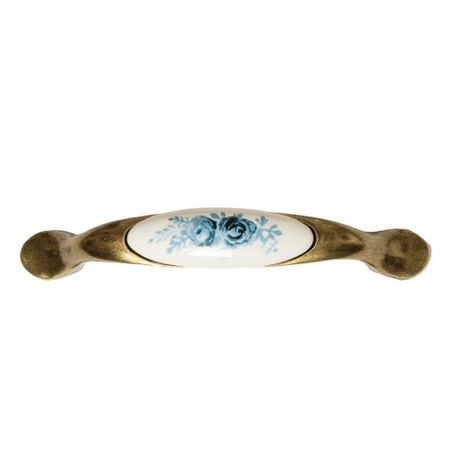 Mâner mobilă Blue Rose – alamă antichizată