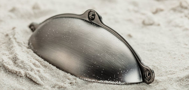 Mâner mobilă Marsala – 64 mm, titan periat