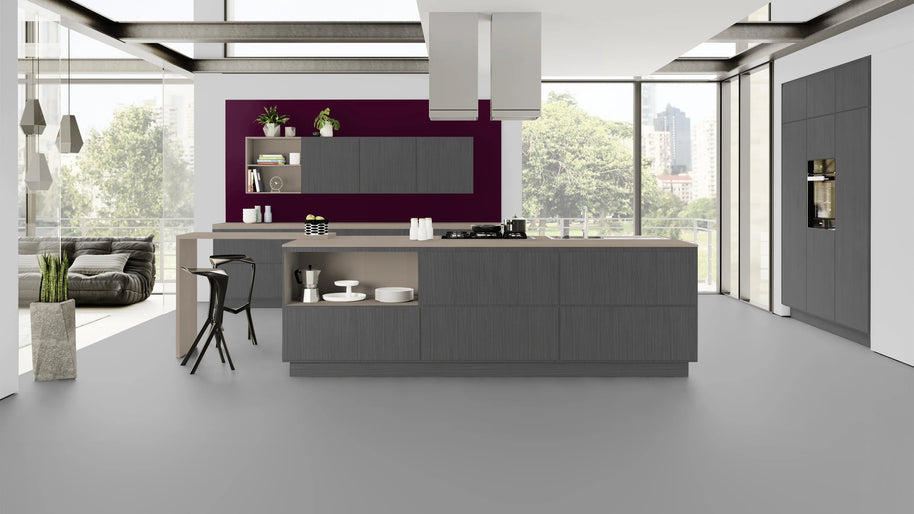 RENOLIT 3D Thermolaminate - Stone Grey Suedette Matt Classic