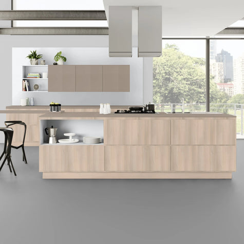 RENOLIT 3D Thermolaminate - Stone Grey Suedette Matt Classic