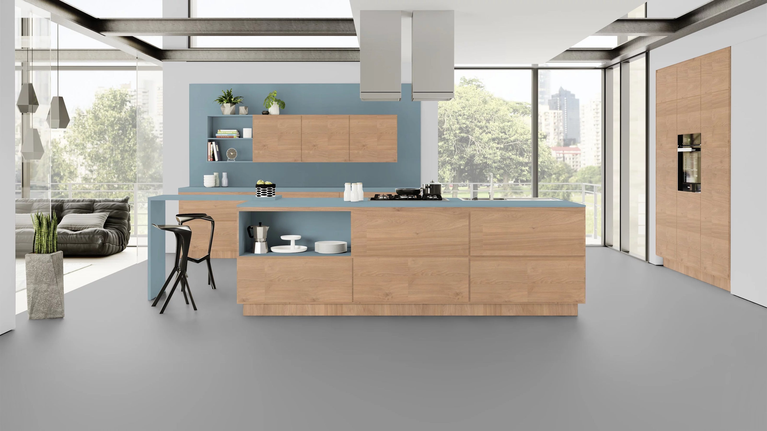 RENOLIT 3D Thermolaminate - Denim Suedette Matt Classic