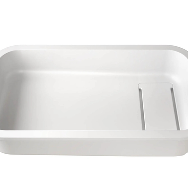 RUBY V-UN – lavoar încastrabil în blat din compozit acrilic