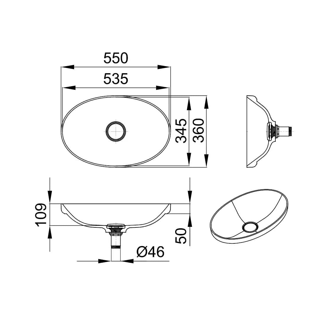 SOFT 550 V-IN – lavoar de blat din compozit acrilic