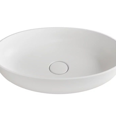 SOFT 550 V-UN – lavoar încastrabil în blat din compozit acrilic