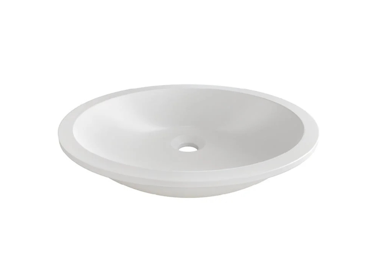 TISA-UN – lavoar încastrabil în blat din compozit acrilic