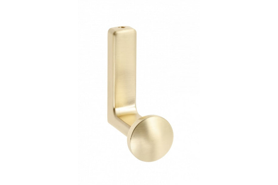 Agățătoare cuier ARCO 62x46 mm, gold