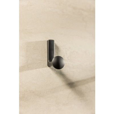 Agățătoare cuier ARCO 62x46 mm, negru mat