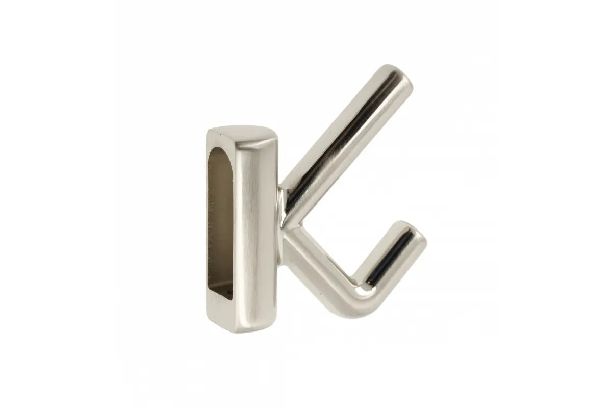 Agățătoare cuier LENS 53x15 mm, inox