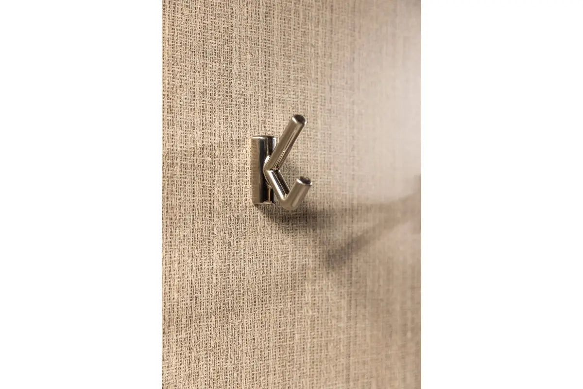 Agățătoare cuier LENS 53x15 mm, inox